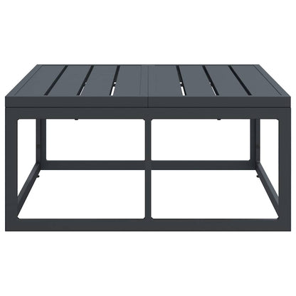 vidaXL Outdoor Furniture Anthracite 70 x 70.5 x 32 cm Steel