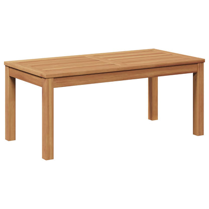 vidaXL Garden Sofa Set 3 pcs Natural Solid Teak Wood