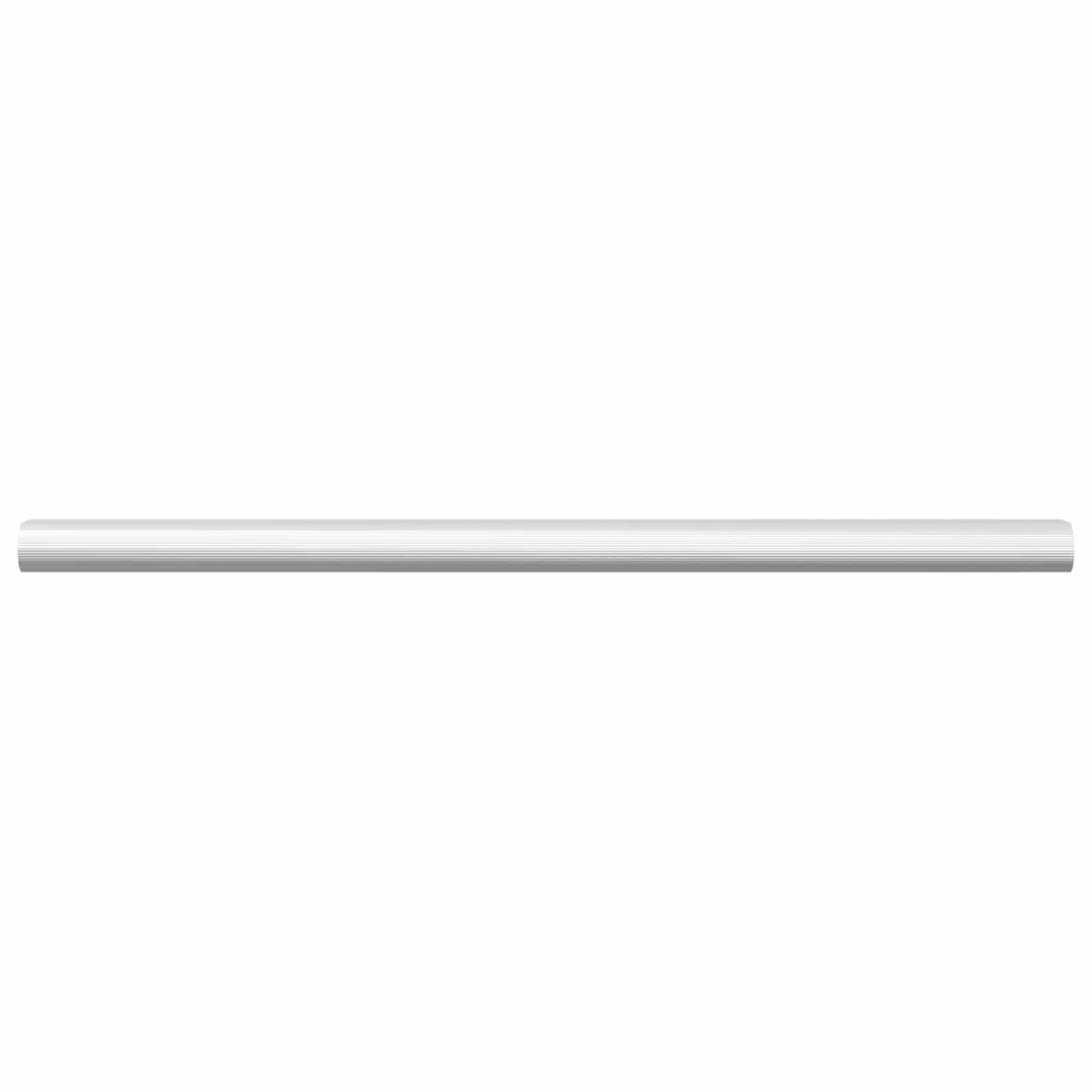 vidaXL Closet Rod 2 pcs Silver 316 x 15 x 29 mm Aluminium Alloy