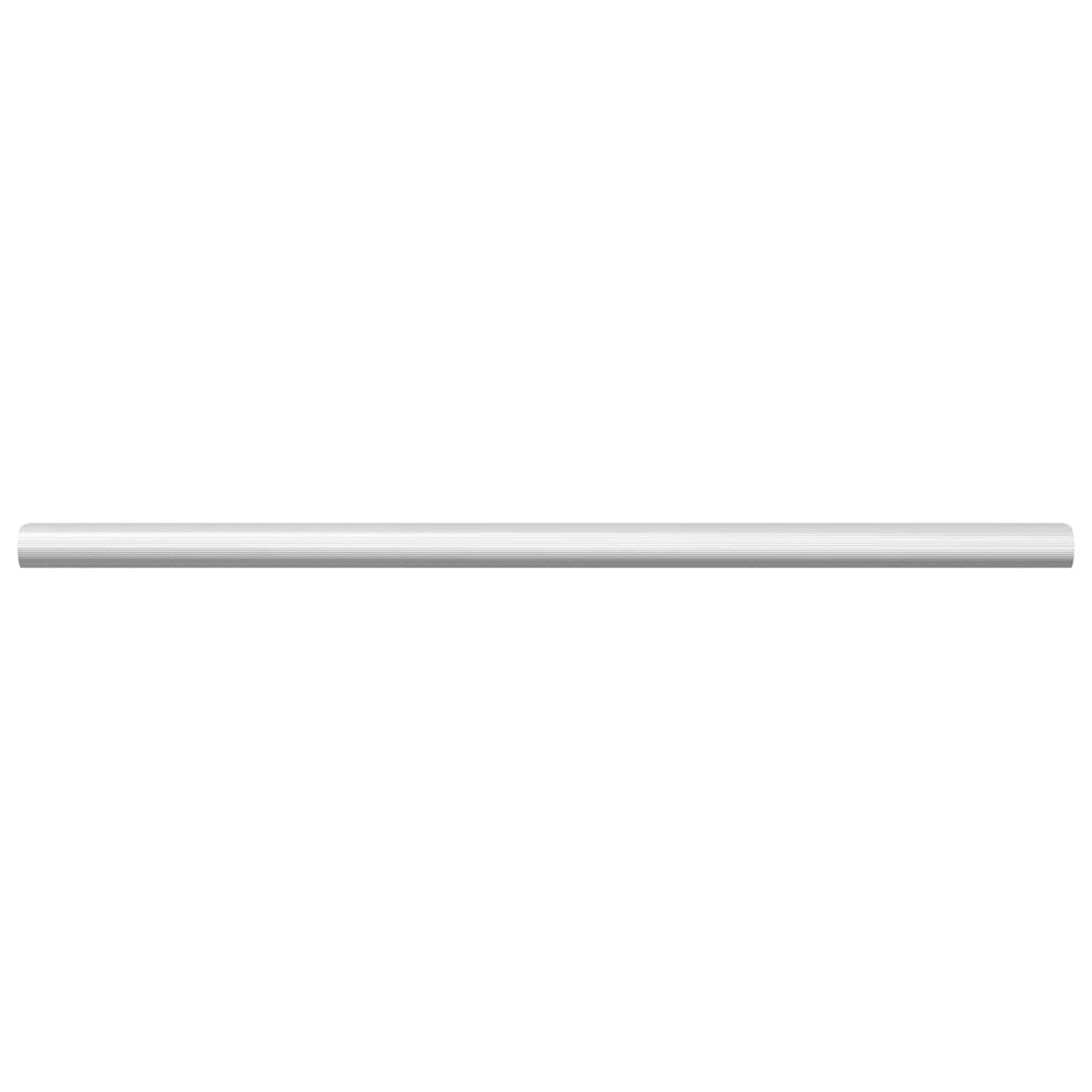 vidaXL Closet Rod 2 pcs Silver 372 x 15 x 29 mm Aluminium Alloy