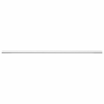 vidaXL Closet Rod 12 pcs Silver 664 x 15 x 29 mm Aluminium Alloy