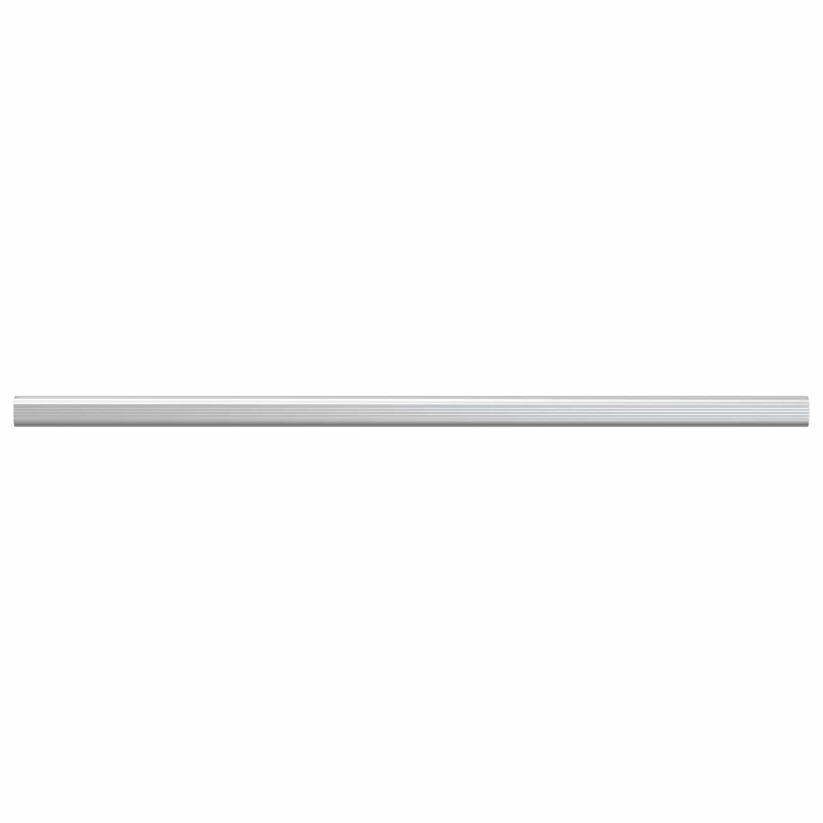 vidaXL Closet Rod 2 pcs Silver 764 x 15 x 29 mm Aluminium Alloy