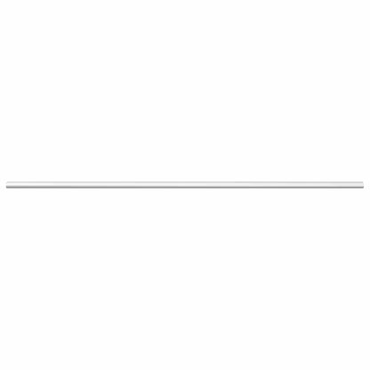vidaXL Closet Rod 12 pcs Silver 864 x 15 x 29 mm Aluminium Alloy