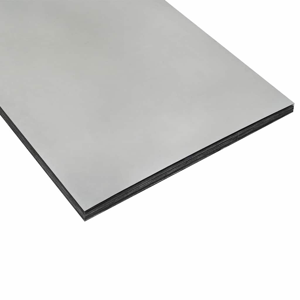 vidaXL Garden Planter Silver 80 x 80 x 50 cm Galvanised Steel