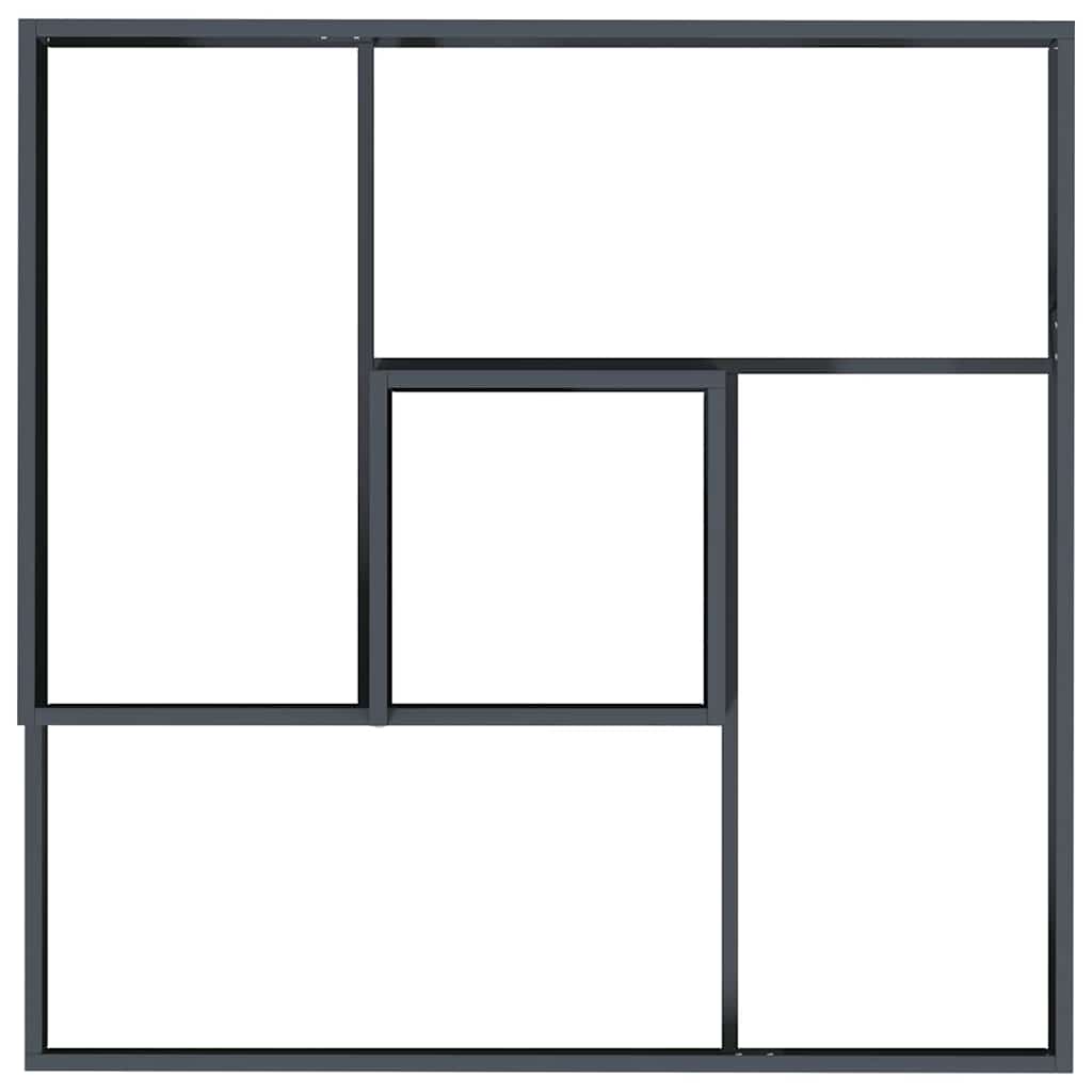 vidaXL Garden Planter Anthracite 100 x 100 x 50 cm Cold-rolled Steel