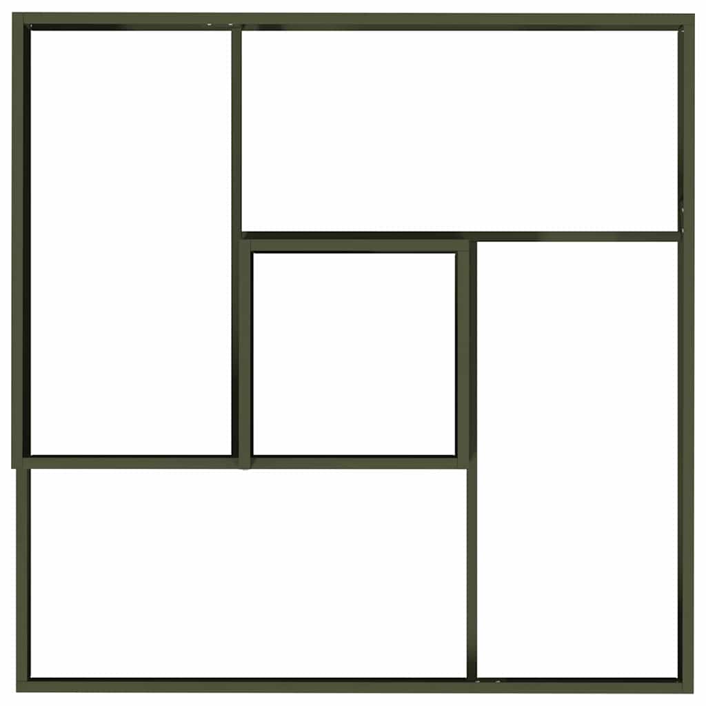 vidaXL Garden Planter Olive Green 100 x 100 x 50 cm Cold-rolled Steel