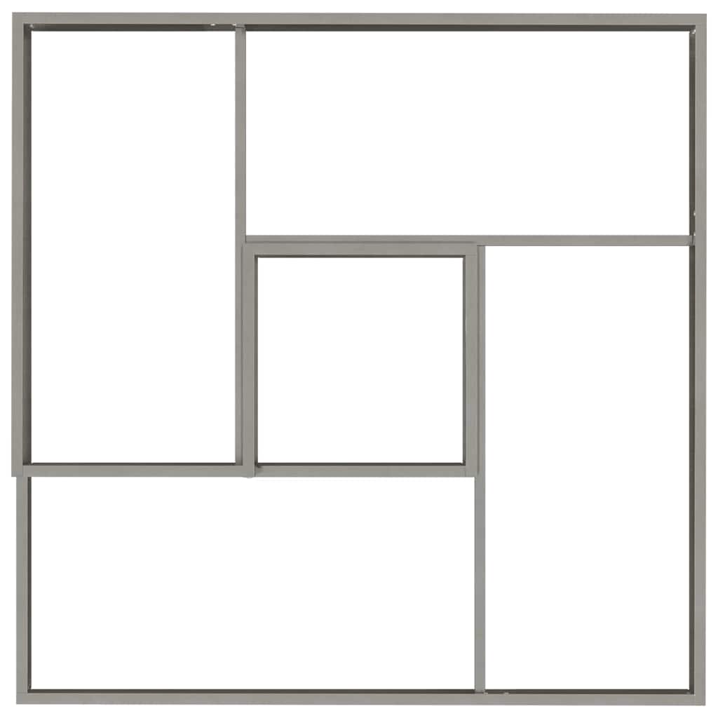 vidaXL Garden Planter Silver 100 x 100 x 50 cm Stainless Steel