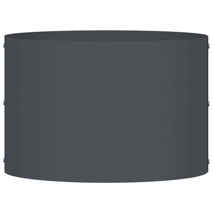 vidaXL Planter Ring Anthracite 30 x 30 x 20 cm Cold-rolled Steel