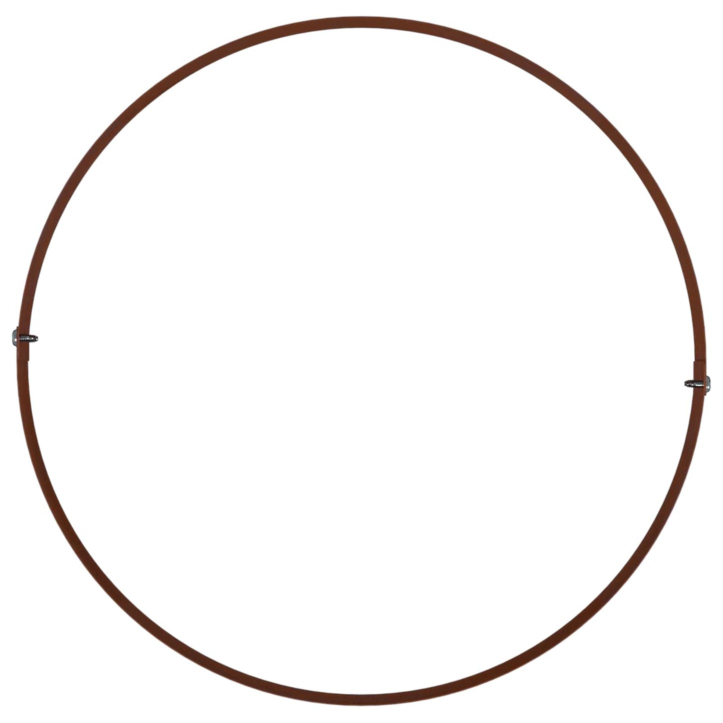 vidaXL Planter Ring 5 pcs Brown 30 x 30 x 20 cm Weathering Steel
