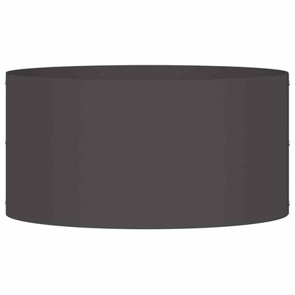 vidaXL Planter Ring Black 40 x 40 x 20 cm Cold-rolled Steel