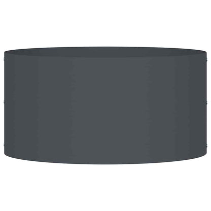 vidaXL Planter Ring Anthracite 40 x 40 x 20 cm Cold-rolled Steel