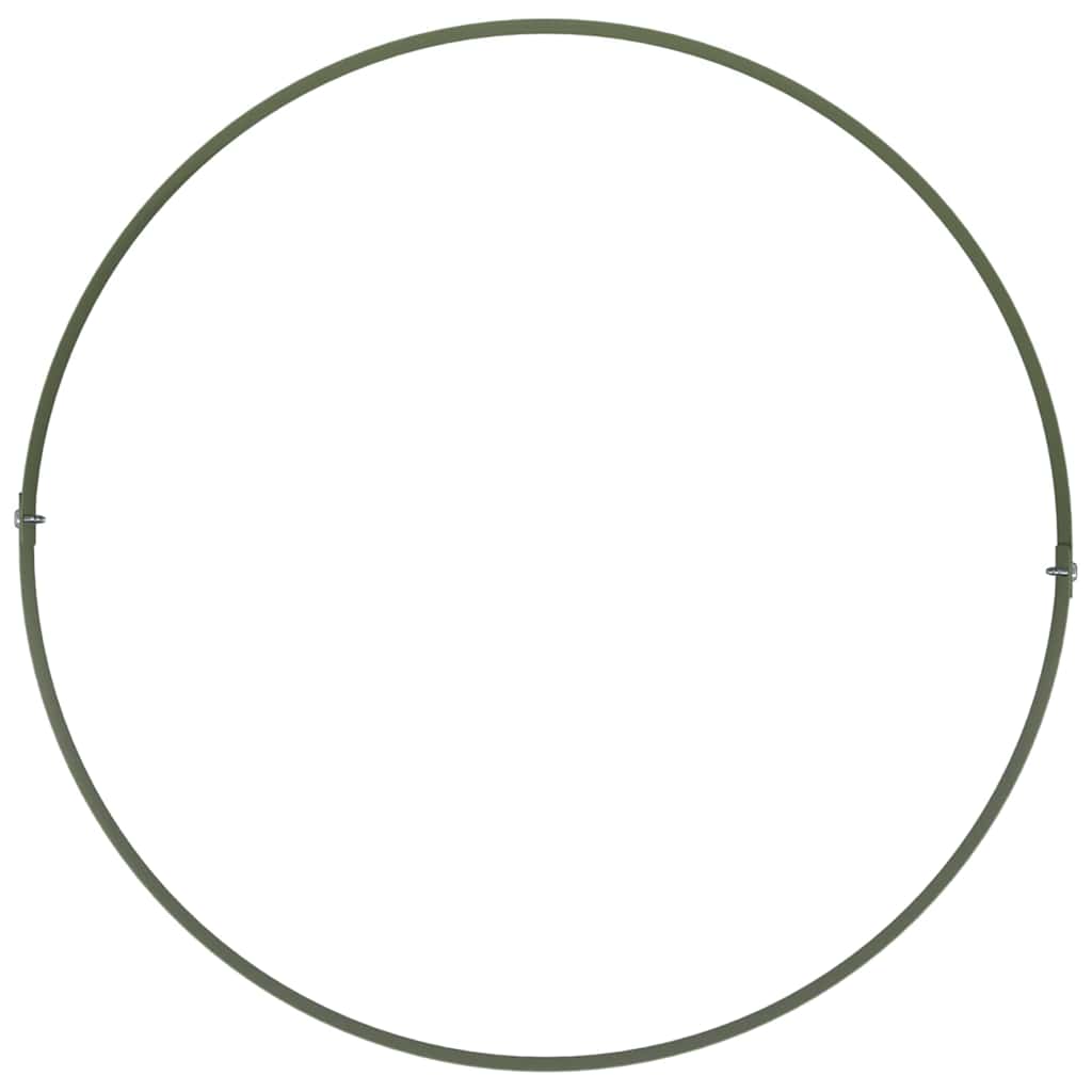 vidaXL Planter Ring Olive Green 40 x 40 x 20 cm Cold-rolled Steel