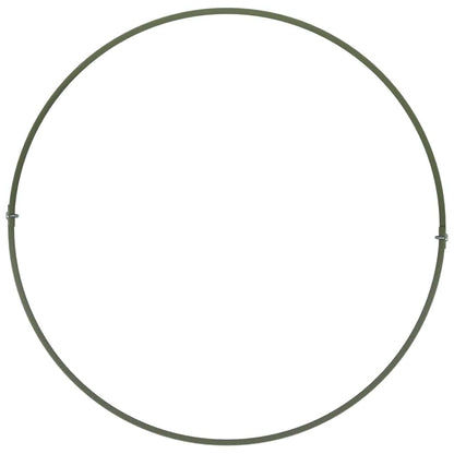 vidaXL Planter Ring Olive Green 40 x 40 x 20 cm Cold-rolled Steel