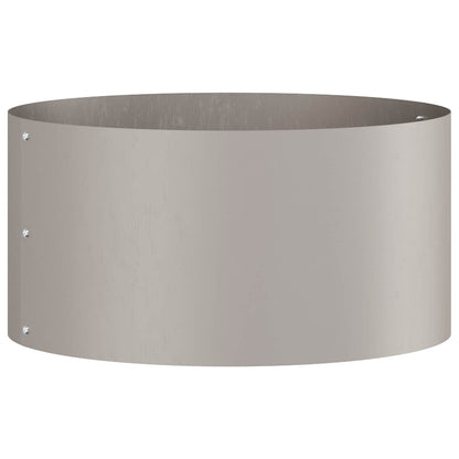 vidaXL Planter Ring 5 pcs Brown 40 x 40 x 20 cm Weathering Steel