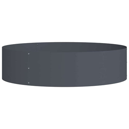 vidaXL Planter Ring 5 pcs Anthracite 80 x 80 x 20 cm Cold-rolled Steel