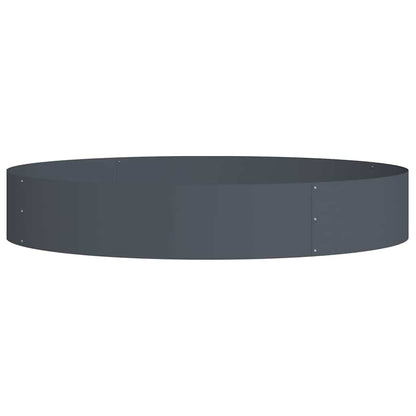 vidaXL Planter Ring 5 pcs Anthracite 120 x 120 x 20 cm