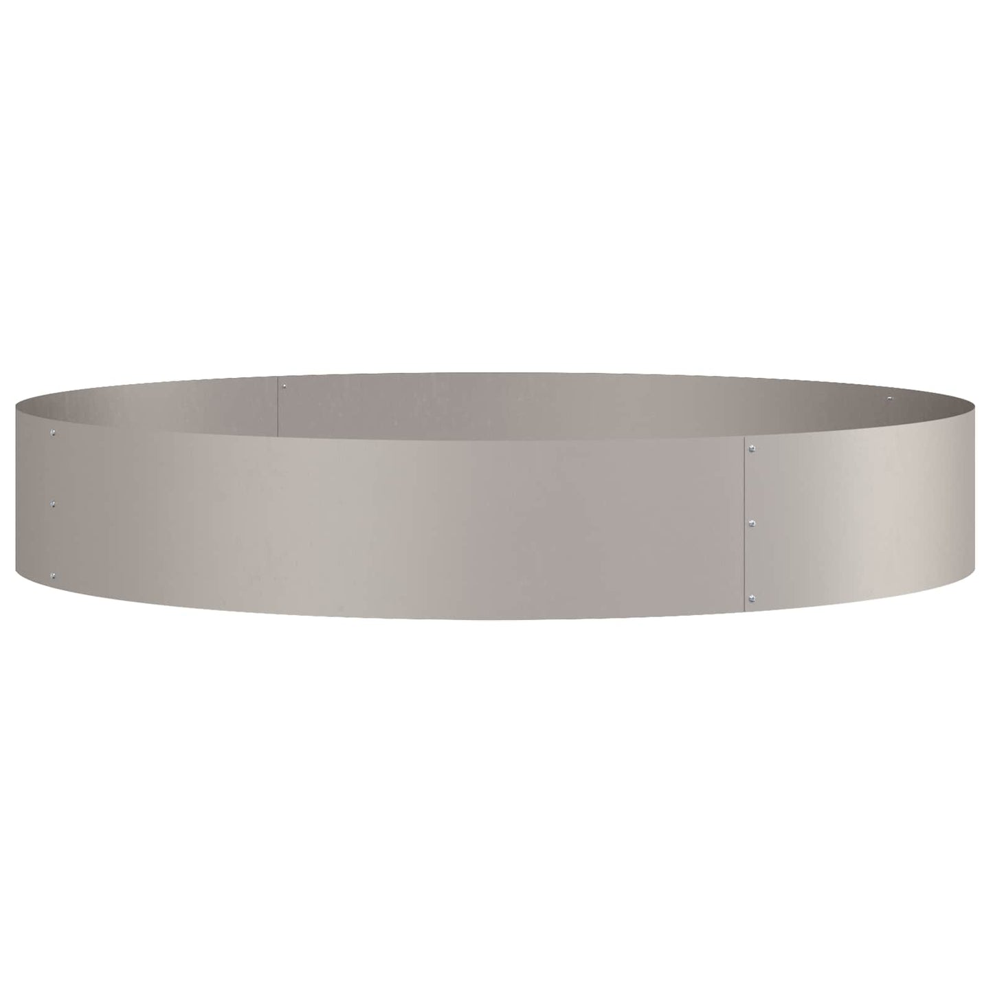 vidaXL Planter Ring 5 pcs Rusty 120 x 120 x 20 cm Weathering Steel