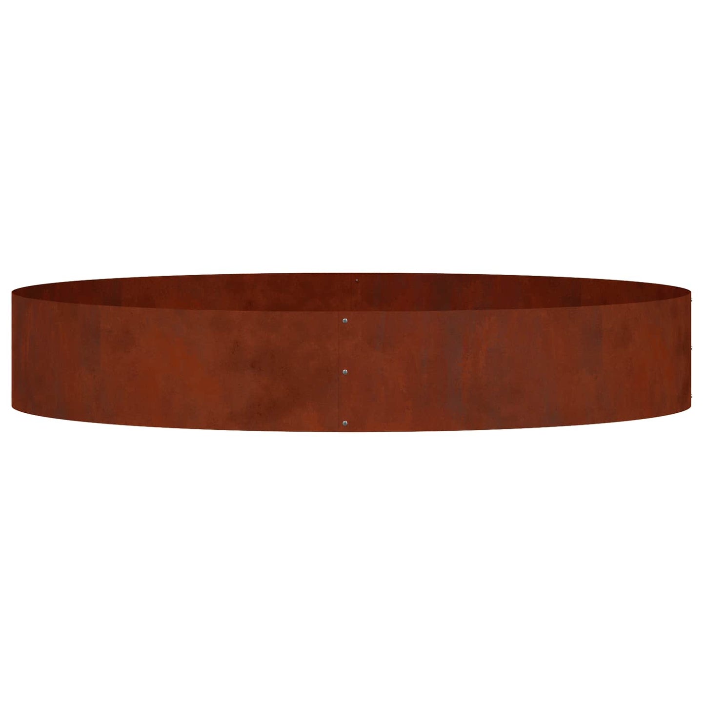 vidaXL Planter Ring 5 pcs Rusty 120 x 120 x 20 cm Weathering Steel