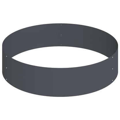 vidaXL Garden Planter Anthracite 90 x 90 x 20 cm Cold-rolled Steel