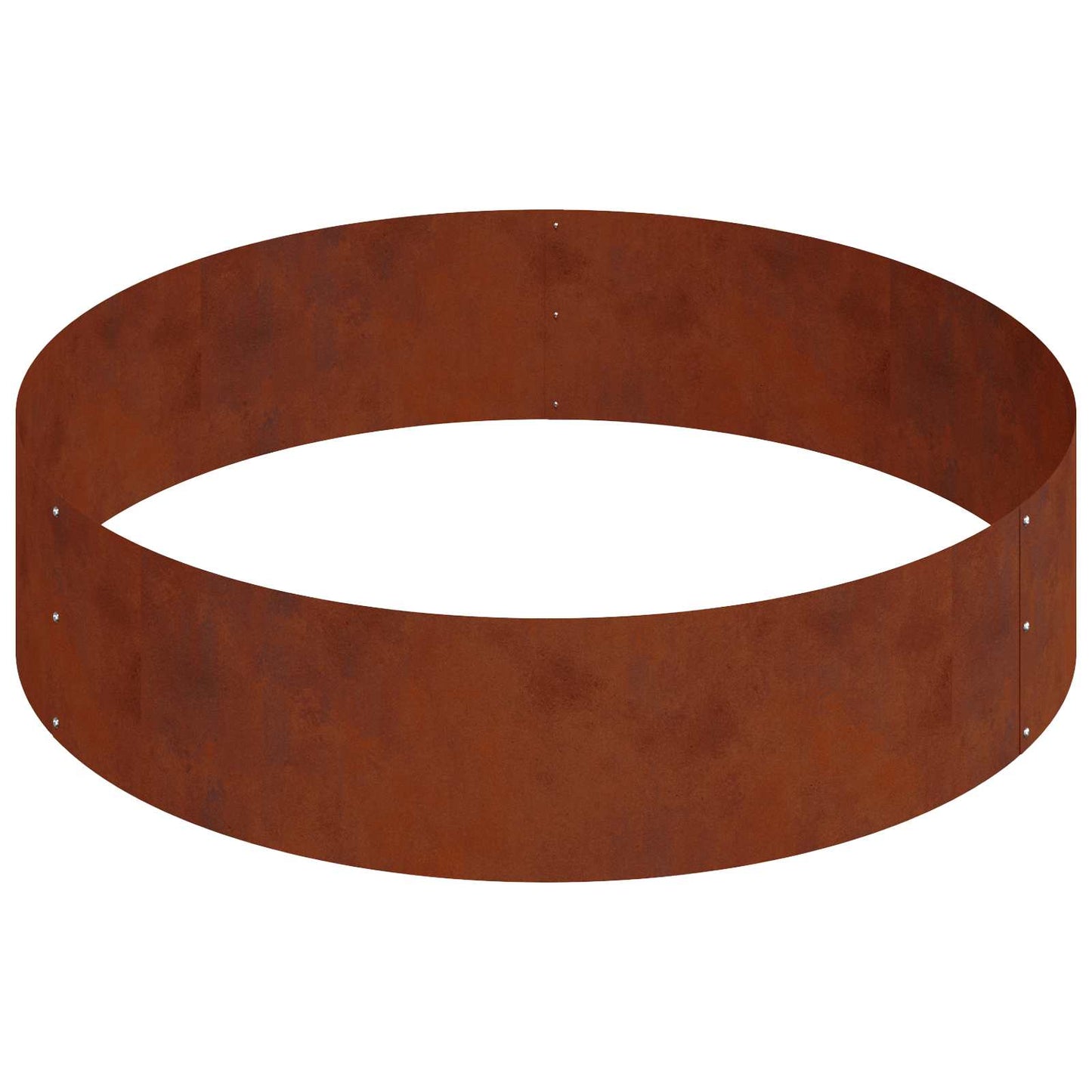 vidaXL Garden Planter Rusty 90 x 90 x 20 cm Weathering Steel