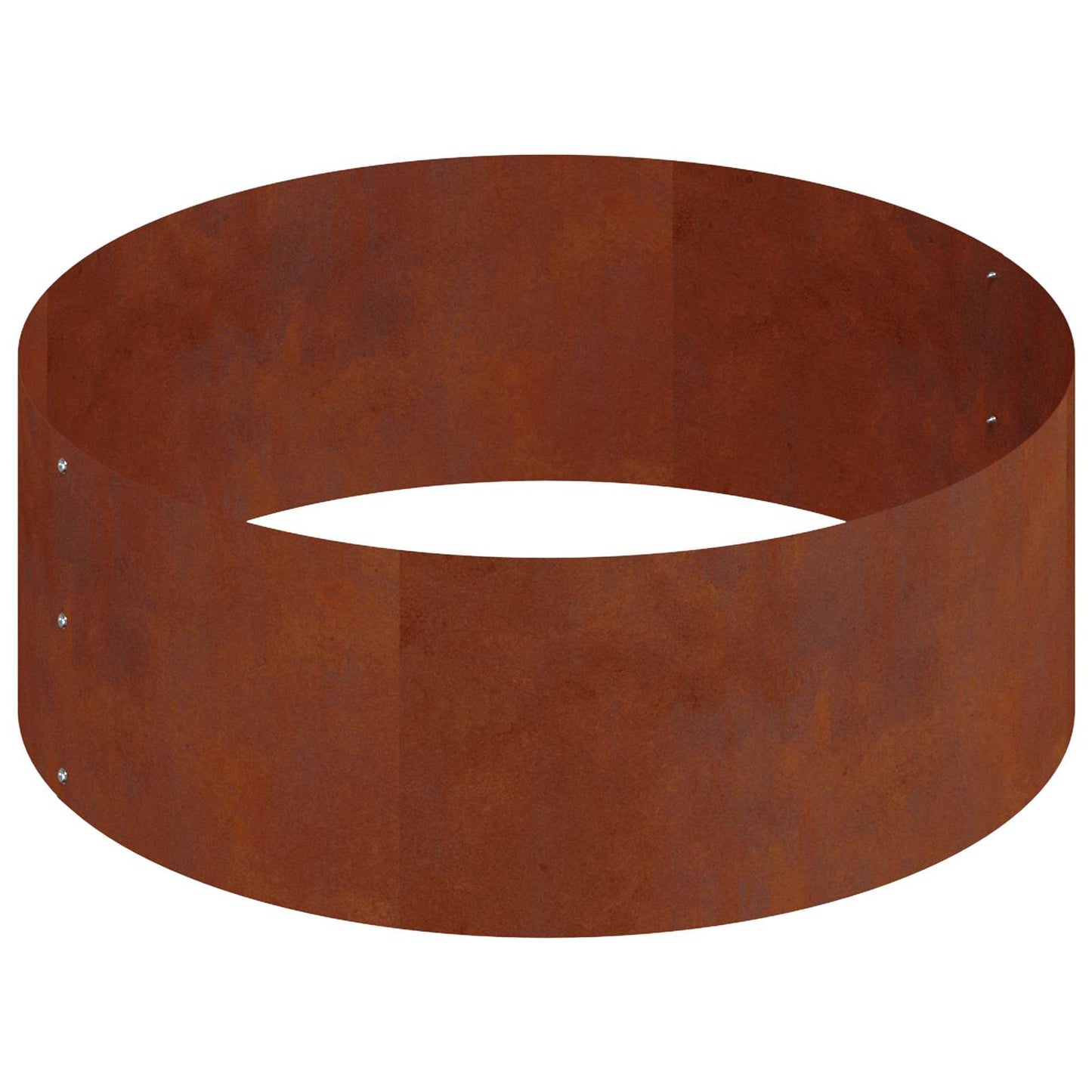 vidaXL Garden Planter Rusty 90 x 90 x 20 cm Weathering Steel