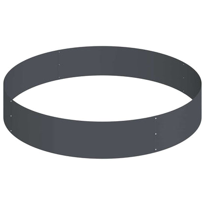 vidaXL Garden Planter Anthracite 120 x 120 x 20 cm Cold-rolled Steel
