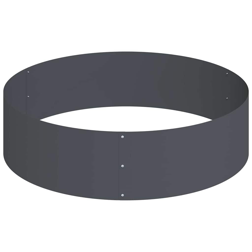 vidaXL Garden Planter Anthracite 120 x 120 x 20 cm Cold-rolled Steel