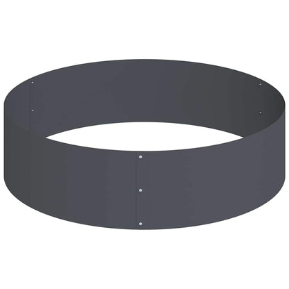 vidaXL Garden Planter Anthracite 120 x 120 x 20 cm Cold-rolled Steel