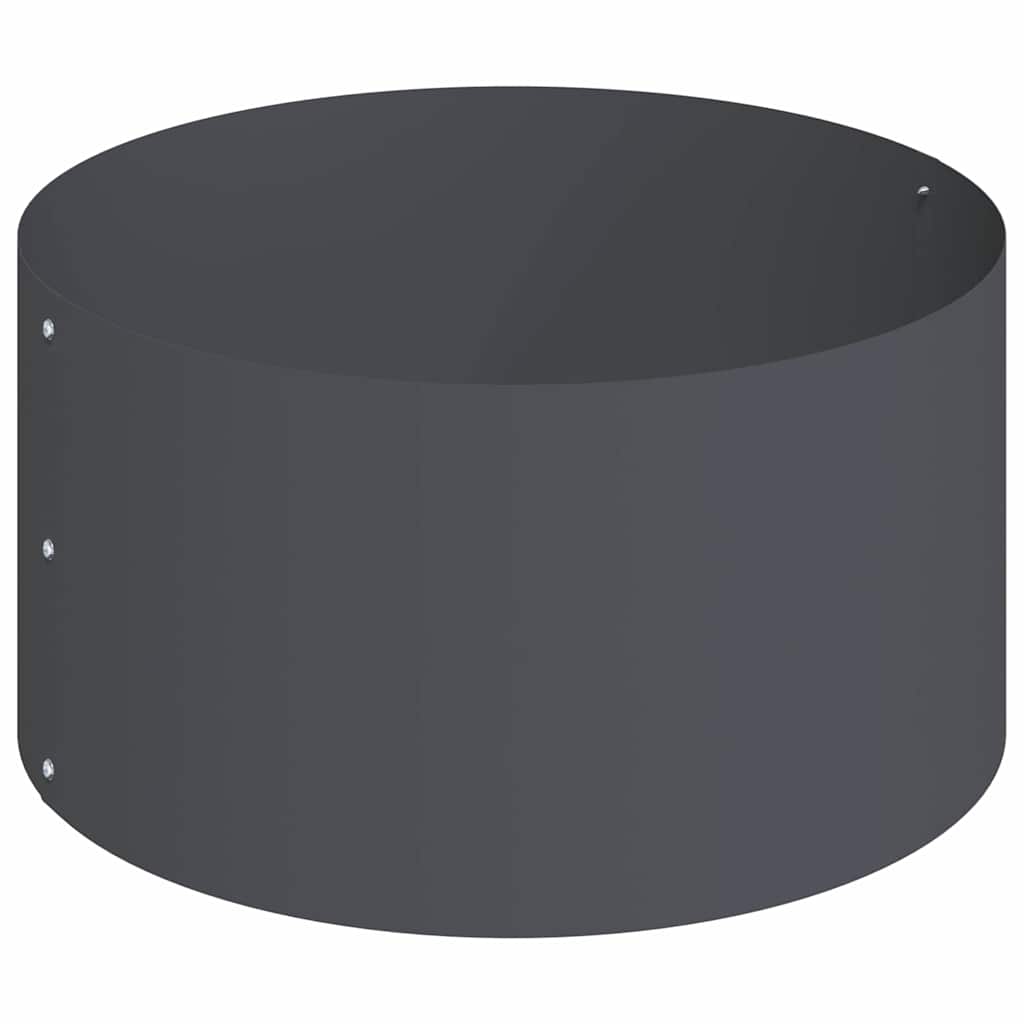 vidaXL Garden Planter Anthracite 120 x 120 x 20 cm Cold-rolled Steel