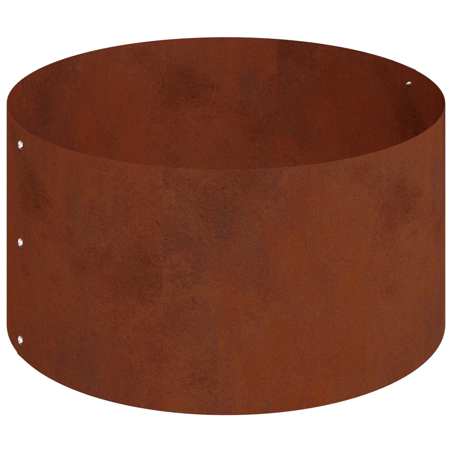 vidaXL Garden Planter Brown 120 x 120 x 20 cm Weathering Steel