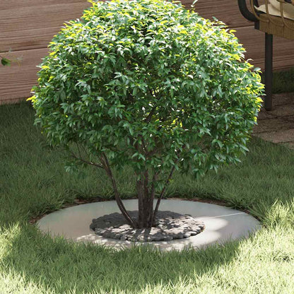 vidaXL suitable for Flat Tree Ring Silver Ø30/60 cm Galvanised steel