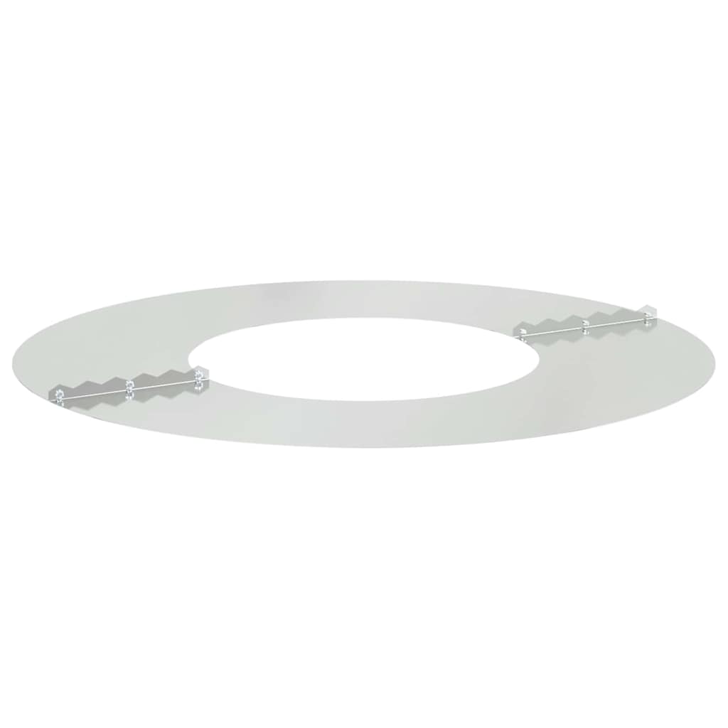 vidaXL suitable for Flat Tree Ring Silver Ø30 / 60 cm Galvanised steel