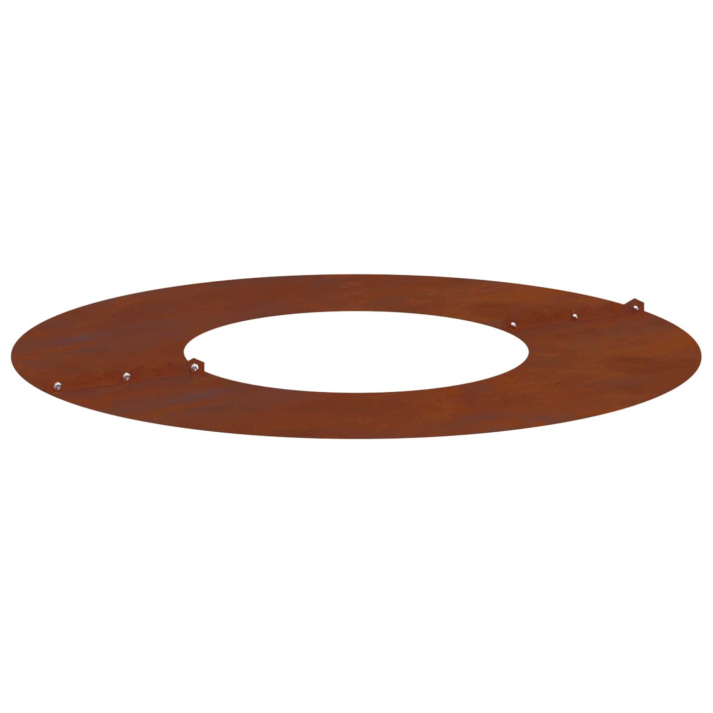 vidaXL suitable for Flat Tree Rings 5 pcs Rusty Ø30/60 cm