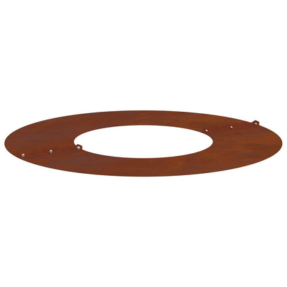 vidaXL suitable for Flat Tree Rings 5 pcs Rusty Ø30/60 cm