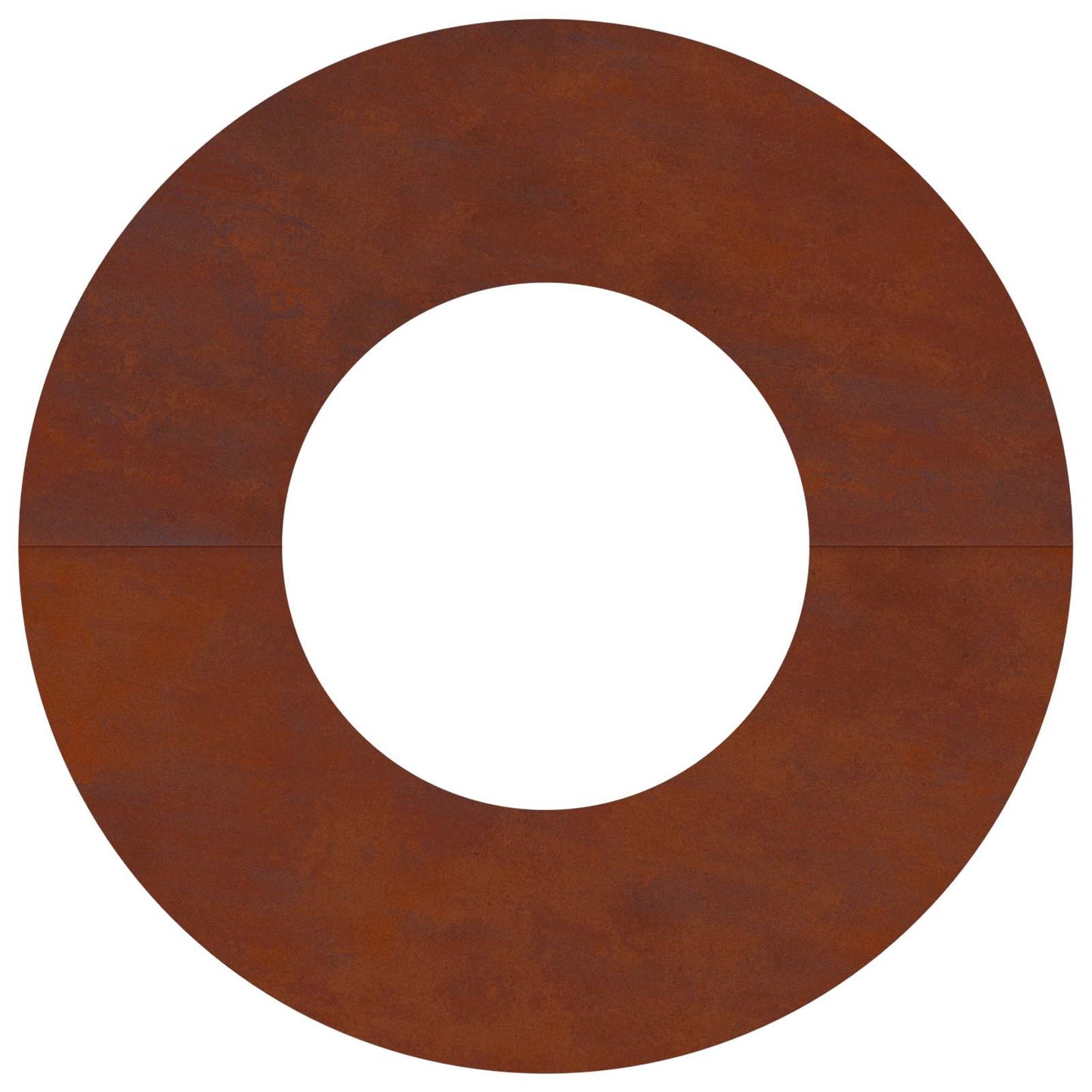 vidaXL suitable for Flat Tree Rings 5 pcs Rusty Ø30/60 cm