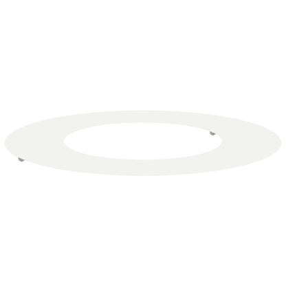 vidaXL suitable for Flat Tree Ring White Ø40 / 70 cm Steel