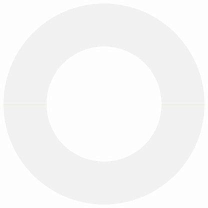vidaXL suitable for Flat Tree Rings 5 pcs White Ø40 / 70 cm Steel