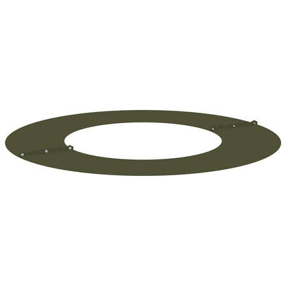 vidaXL Tree Ring Olive Green Ø40 / 70 cm Cold-rolled Steel