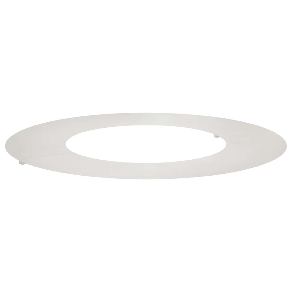 vidaXL suitable for Flat Tree Ring Silver Ø40/70 cm Stainless steel