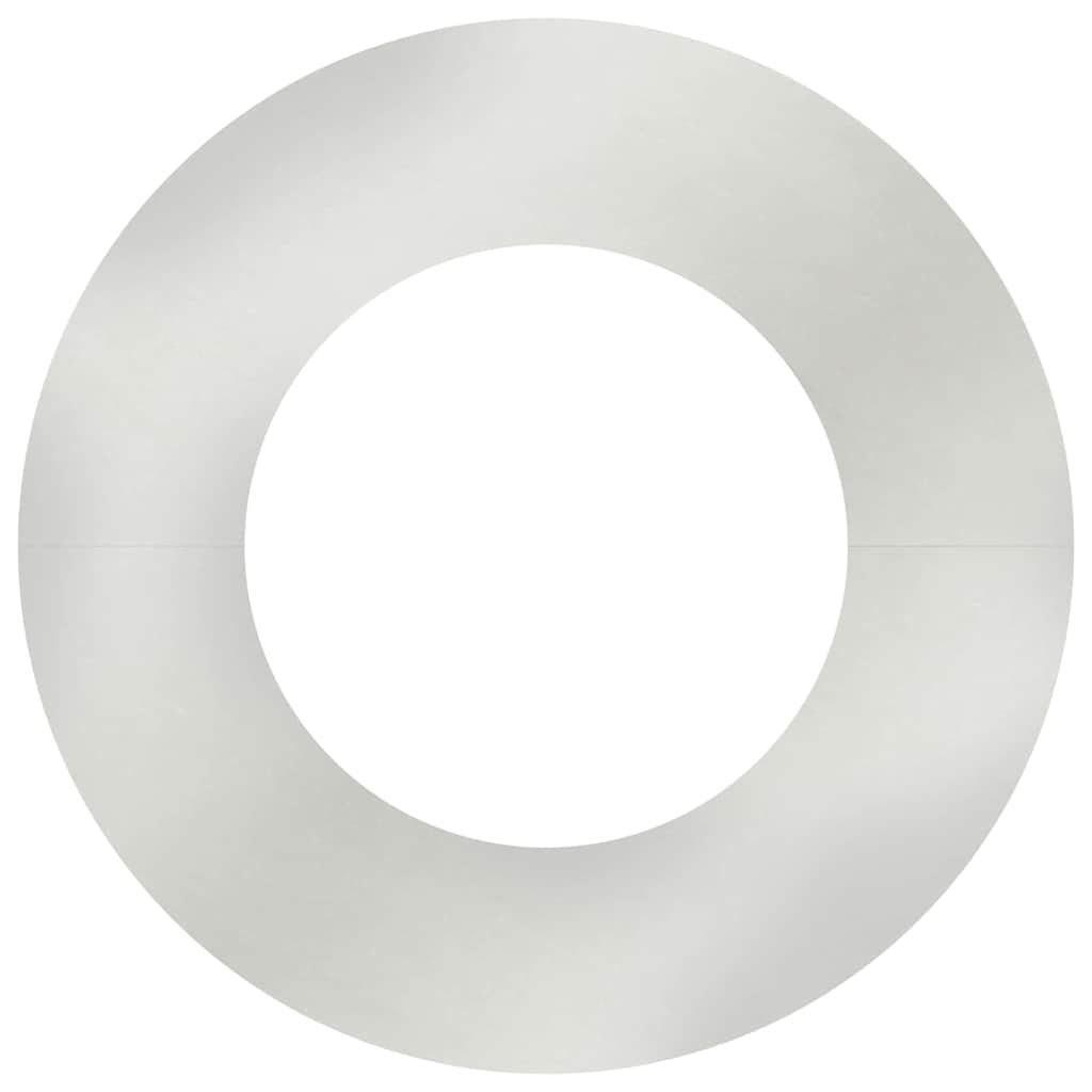 vidaXL suitable for Flat Tree Ring Silver Ø40/70 cm Stainless steel