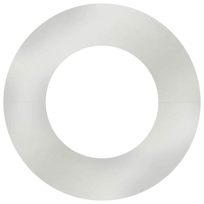 vidaXL suitable for Flat Tree Ring Silver Ø40/70 cm Stainless steel