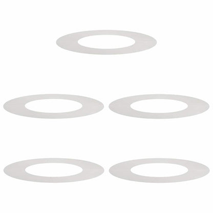 vidaXL suitable for Flat Tree Rings 5 pcs Silver Ø40 / 70 cm