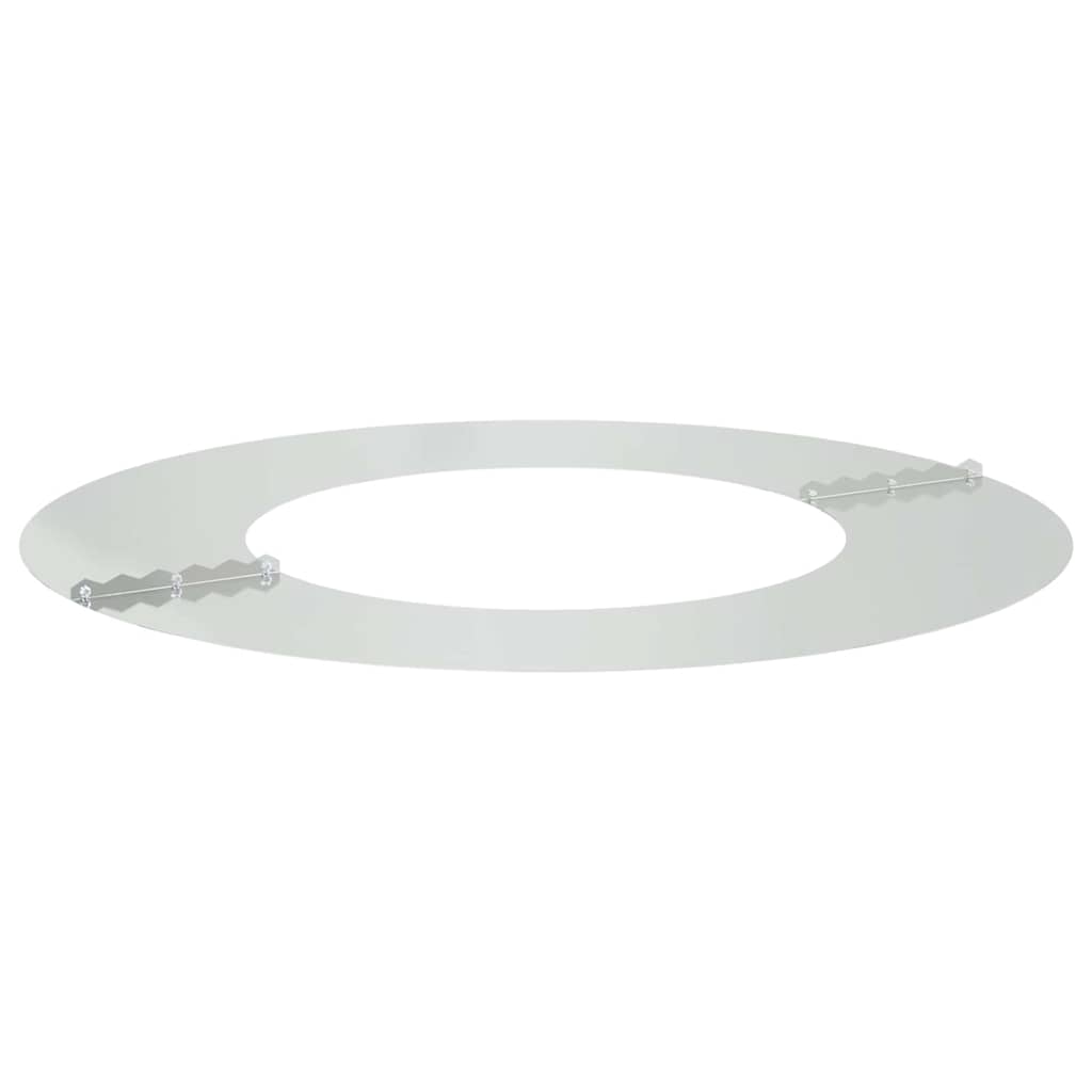 vidaXL suitable for Flat Tree Ring Silver Ø40 / 70 cm Galvanised steel
