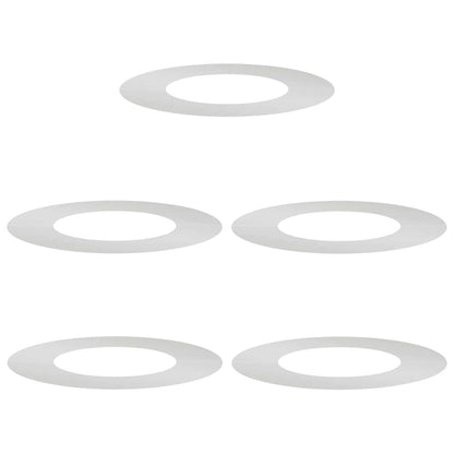vidaXL suitable for Flat Tree Rings 5 pcs Silver Ø40 / 70 cm
