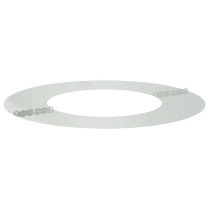 vidaXL suitable for Flat Tree Rings 5 pcs Silver Ø40 / 70 cm