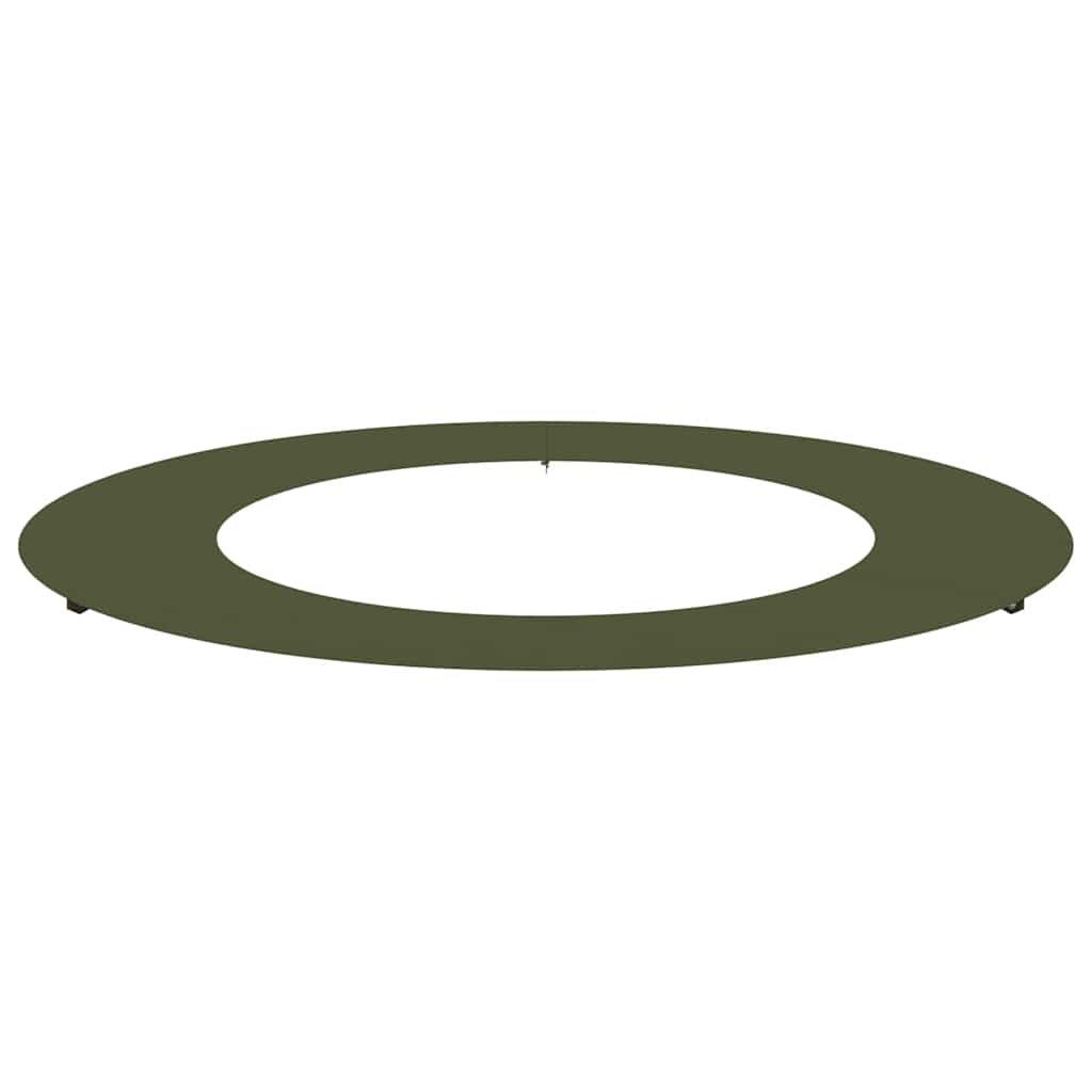 vidaXL suitable for Flat Tree Ring Olive green Ø50 / 80 cm Steel
