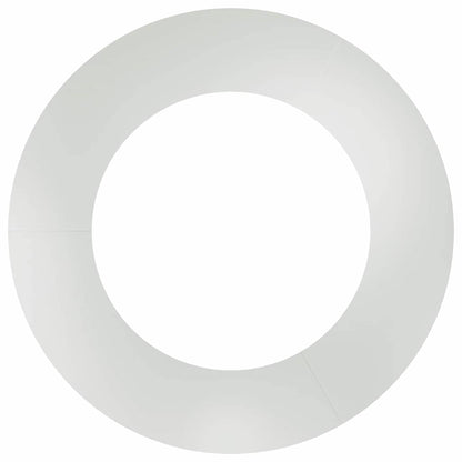 vidaXL suitable for Flat Tree Rings 5 pcs Silver Ø50 / 80 cm