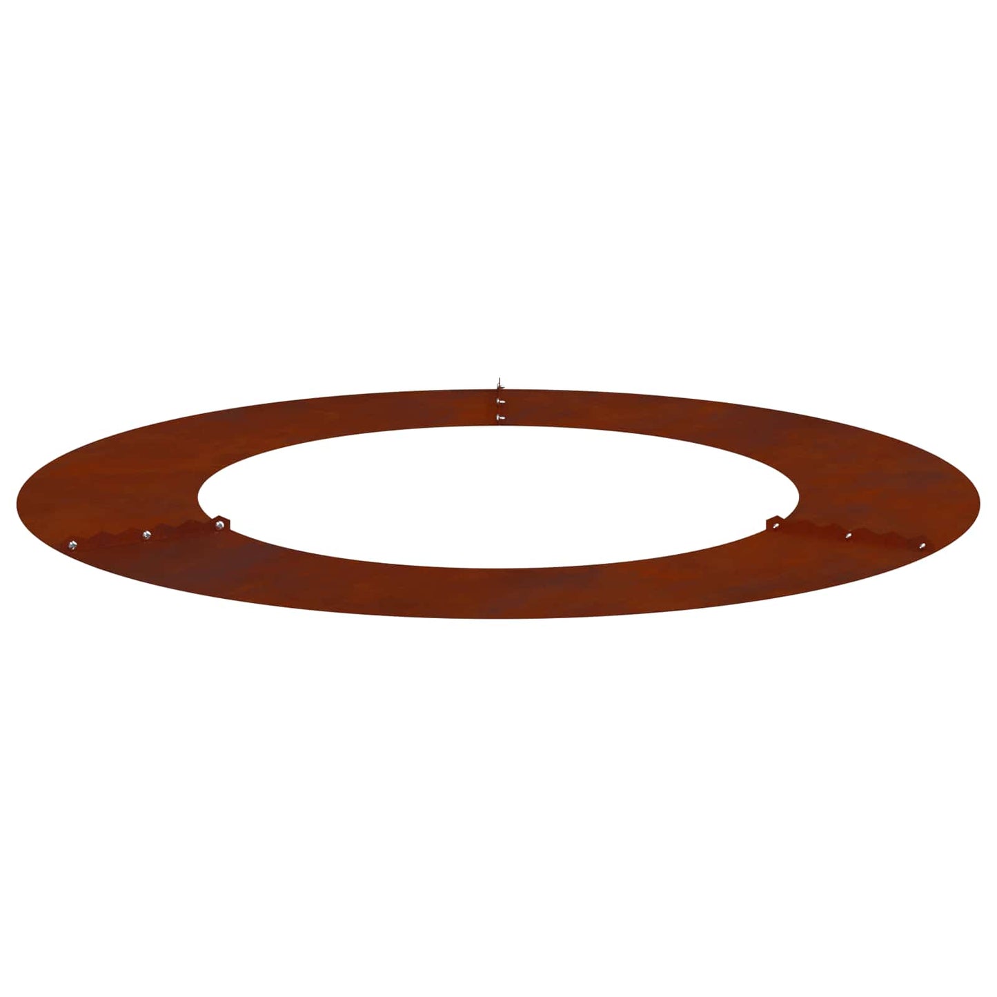 vidaXL suitable for Flat Tree Rings 5 pcs Rusty Ø50/80 cm