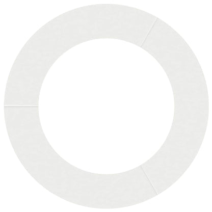 vidaXL suitable for Flat Tree Ring White Ø60 / 90 cm Steel