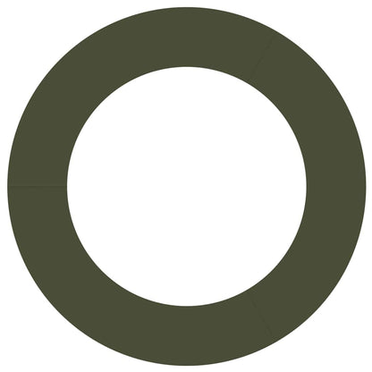 vidaXL suitable for Flat Tree Rings 5 pcs Olive green Ø60 / 90 cm Steel